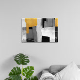 Geometric Colorful shapes painting Contemporary Modern wall art